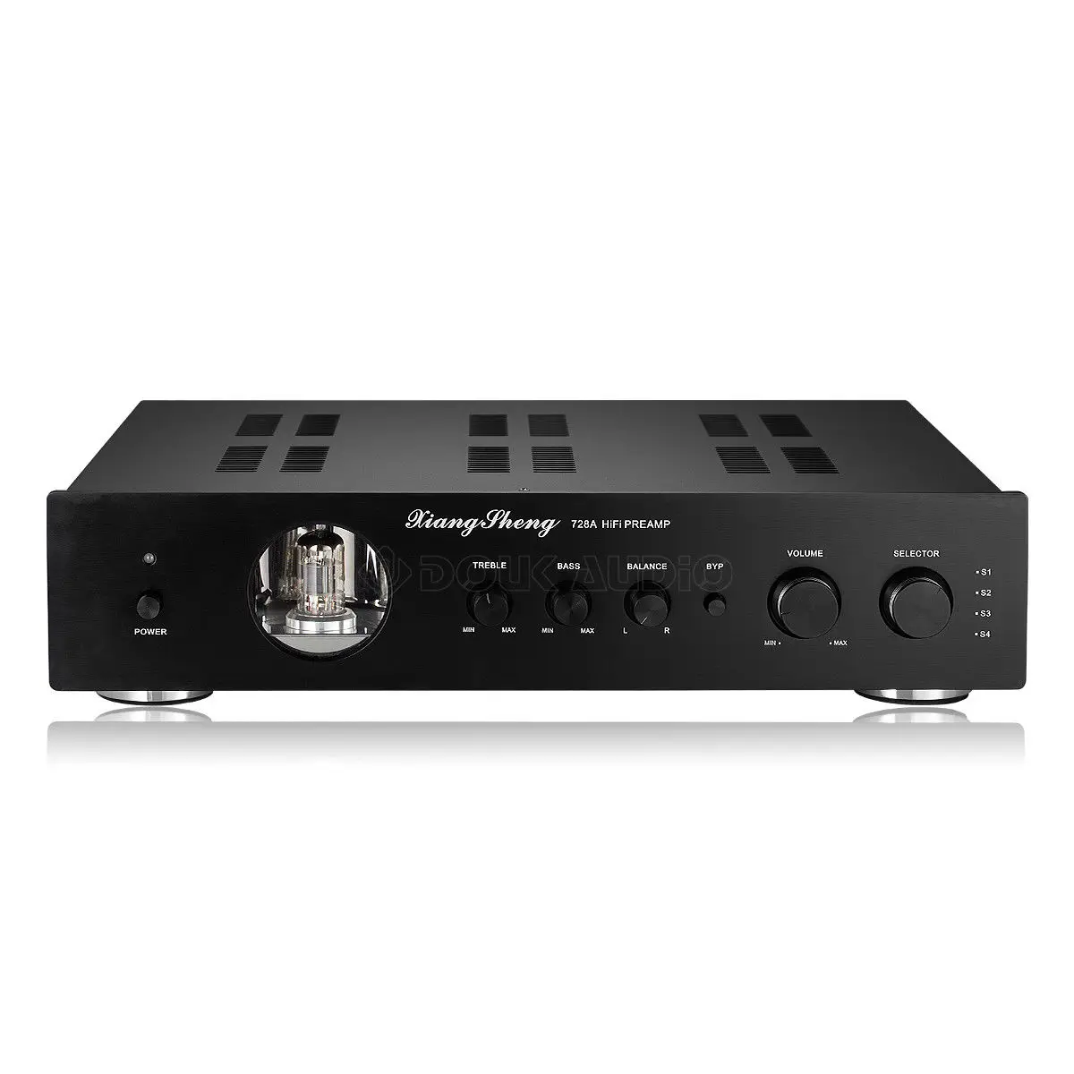 XiangSheng 728A HiFi 12AT7 & 12AU7 вакуумный трубчатый Предварительный усилитель стерео