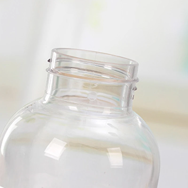 Портативная стеклянная бутылка для воды 500 мл Спортивная Герметичная Бутылка Для
