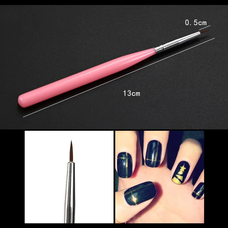 15 шт. дизайн ногтей ручка с кисточкой украшения набор инструментов