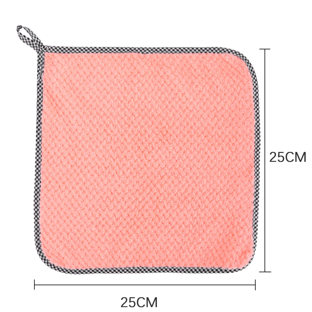 Тряпки кухонные антипригарные впитывающие полотенца из микрофибры для уборки