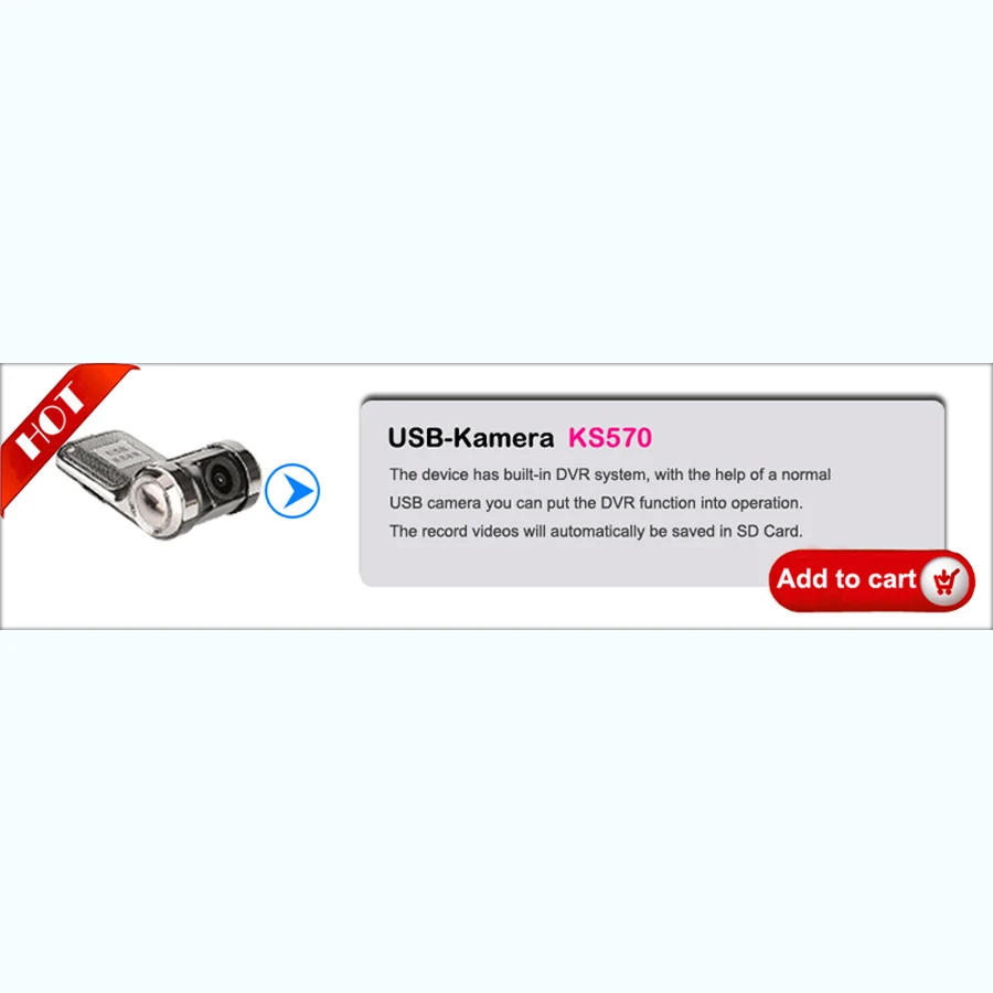 

car dvr usb camera KS570