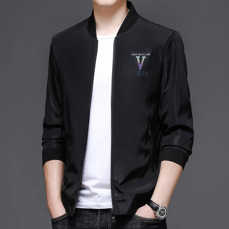 

Top Grade Brand Casual Fashion Streetwear Jacket Men Spring Autumn New Windbreaker Bomber Classic Coats Mens Clothing 2021