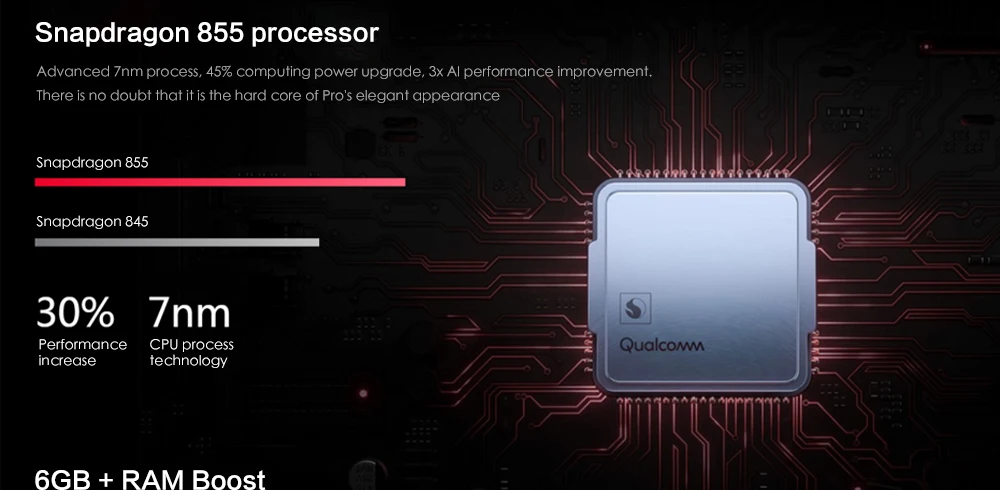 Смартфон OnePlus 7 Pro, 4G, 6,67 дюймов, Android 9,0, Восьмиядерный процессор Snapdragon 855, 2,84 ГГц, 6 ГБ ОЗУ, 128 Гб ПЗУ, 4000 МП, мАч, мобильные телефоны