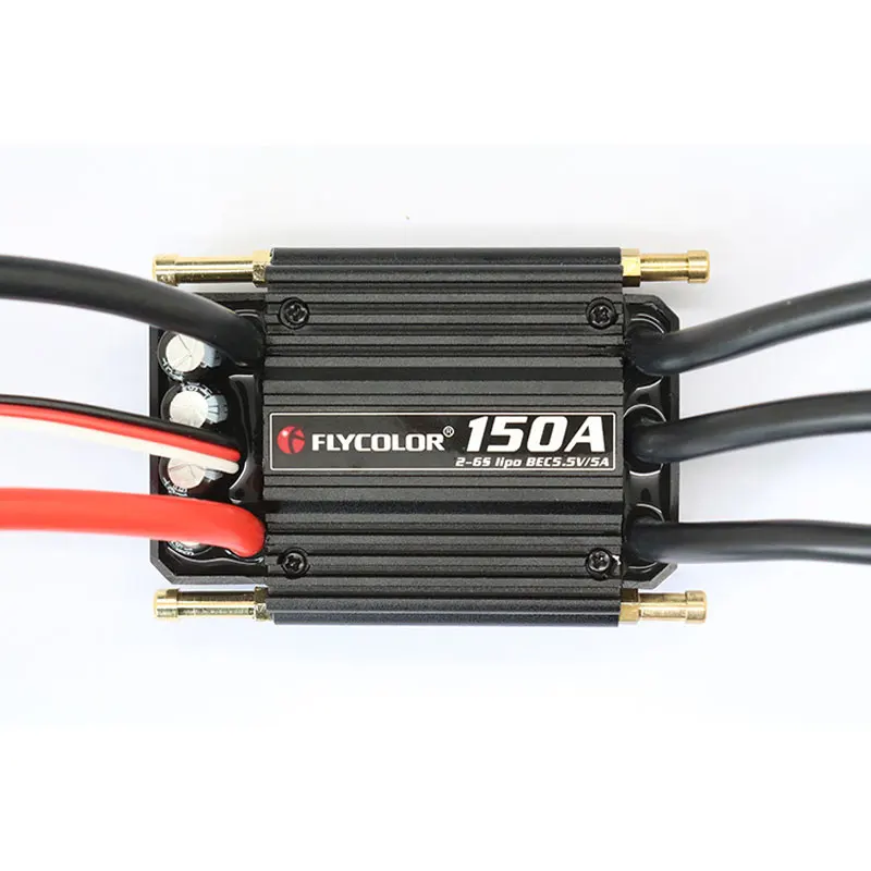1 шт. бесщеточный ESC Flycolor 50A 70A 90A 120A 150A стойка управления скоростью 2-6S Lipo BEC 5 V/5A для