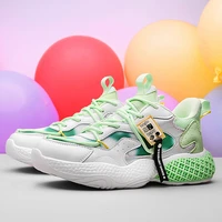 women fashion summer 2021 dorky dad shoes mix color platform ladies mesh shoes fairy candy rubber eva kawaii casual sneakers