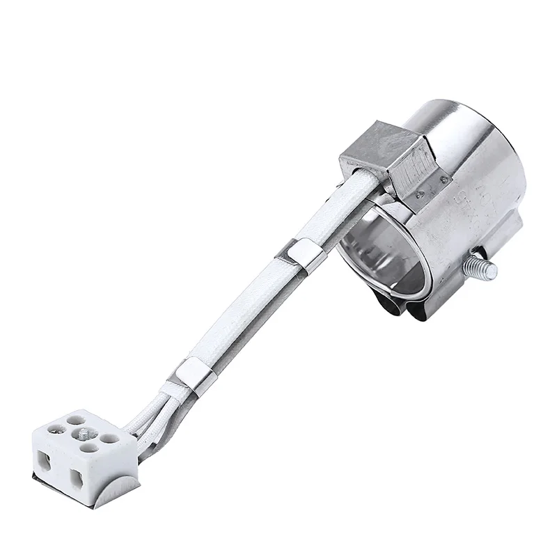 2 шт. хомутовый нагреватель слюды Нержавеющая сталь нагревательный элемент 220V 150W