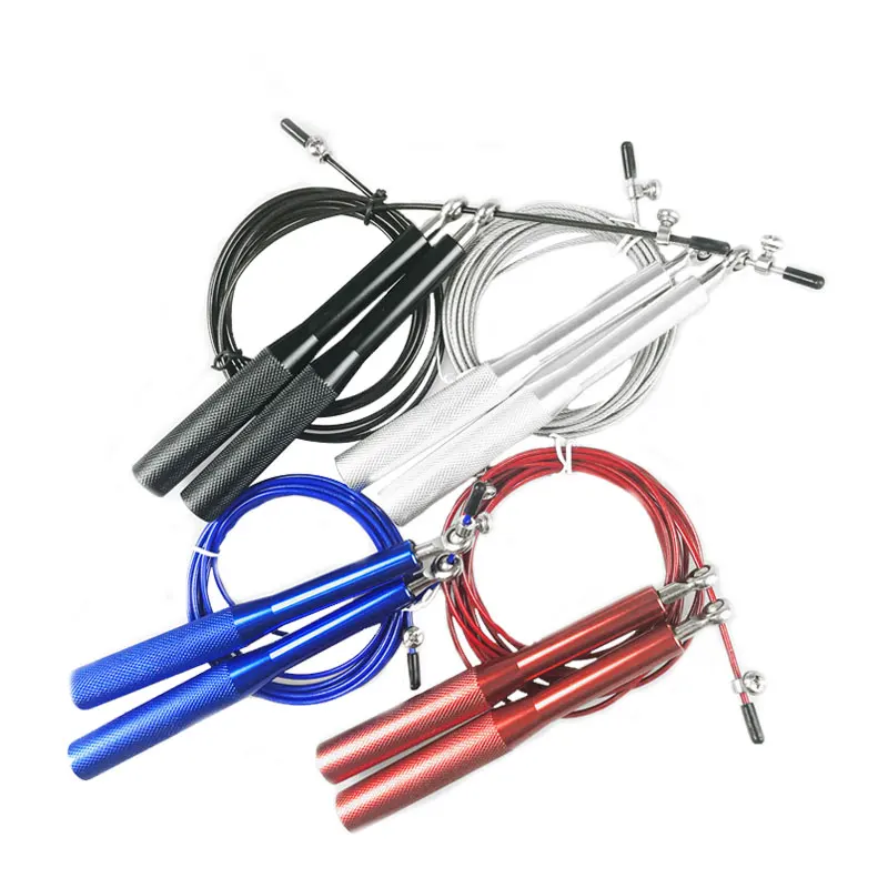 

Adjustable Steel Cable Skipping Rope With Stainless Steel Handle Jump rope