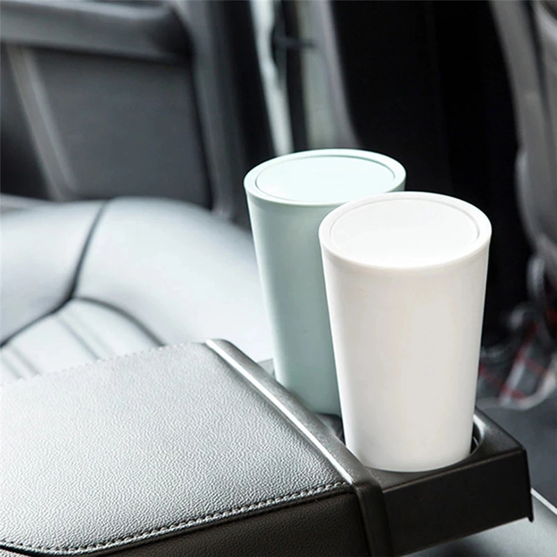 

Cute Mini Small Waste Bin arbage Basket Table Home Office Trash Can Trash Can Roll Swing Dust Case Holder Storage Bucket