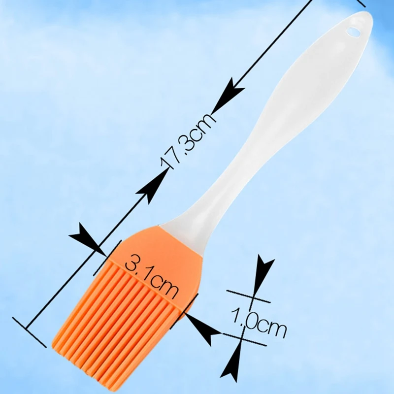 1 шт Силиконовая кисточка для выпечки смазывания гриля масляная Clear ручка Кухня