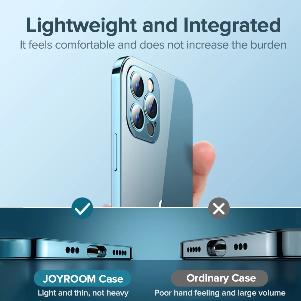 joyroom plating case for iphone 13 12 pro max case full lens cover shockproof soft tpu cover for iphone 12 pro max phone case free global shipping