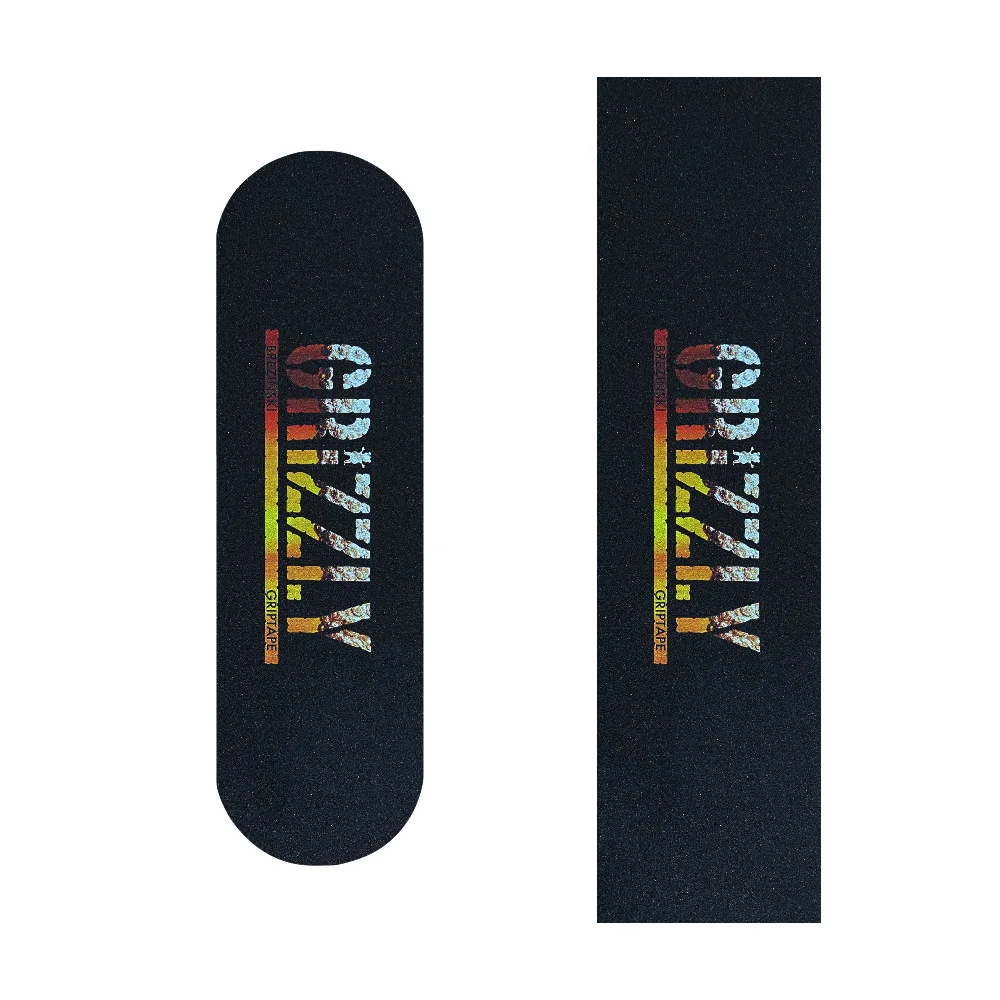 84*23 Ewin NewLongboard Griptapes Long Board Grip Tape Colorful Graphic Deck Protective Skateboard Griptapes Anti-Slid Sandpaper