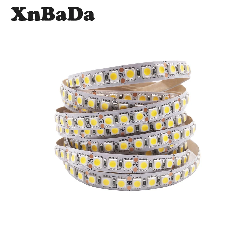 5050 SMD 120 светодиодный s/m фонарь 5 м 600 Гибкая полоса освещения RGB/белый/теплый