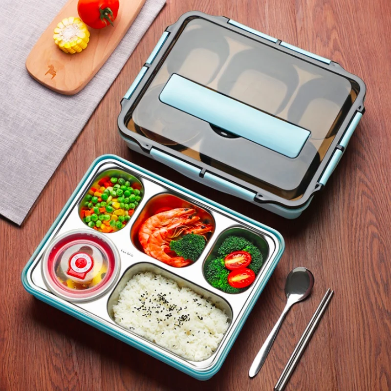 Портативный Ланч бокс из нержавеющей стали 304 новый популярный стильный