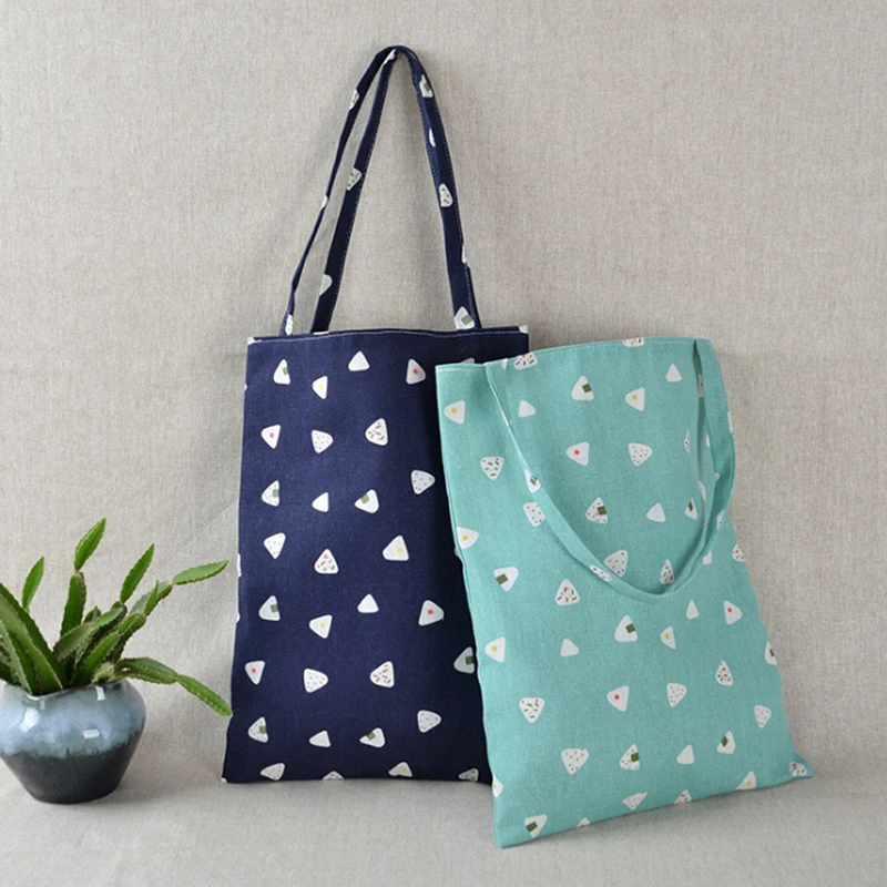 Outdoor NEW 1x Pattern Linen Bag Tote ECO Shopping Canvas Shoulder Bags | Багаж и сумки