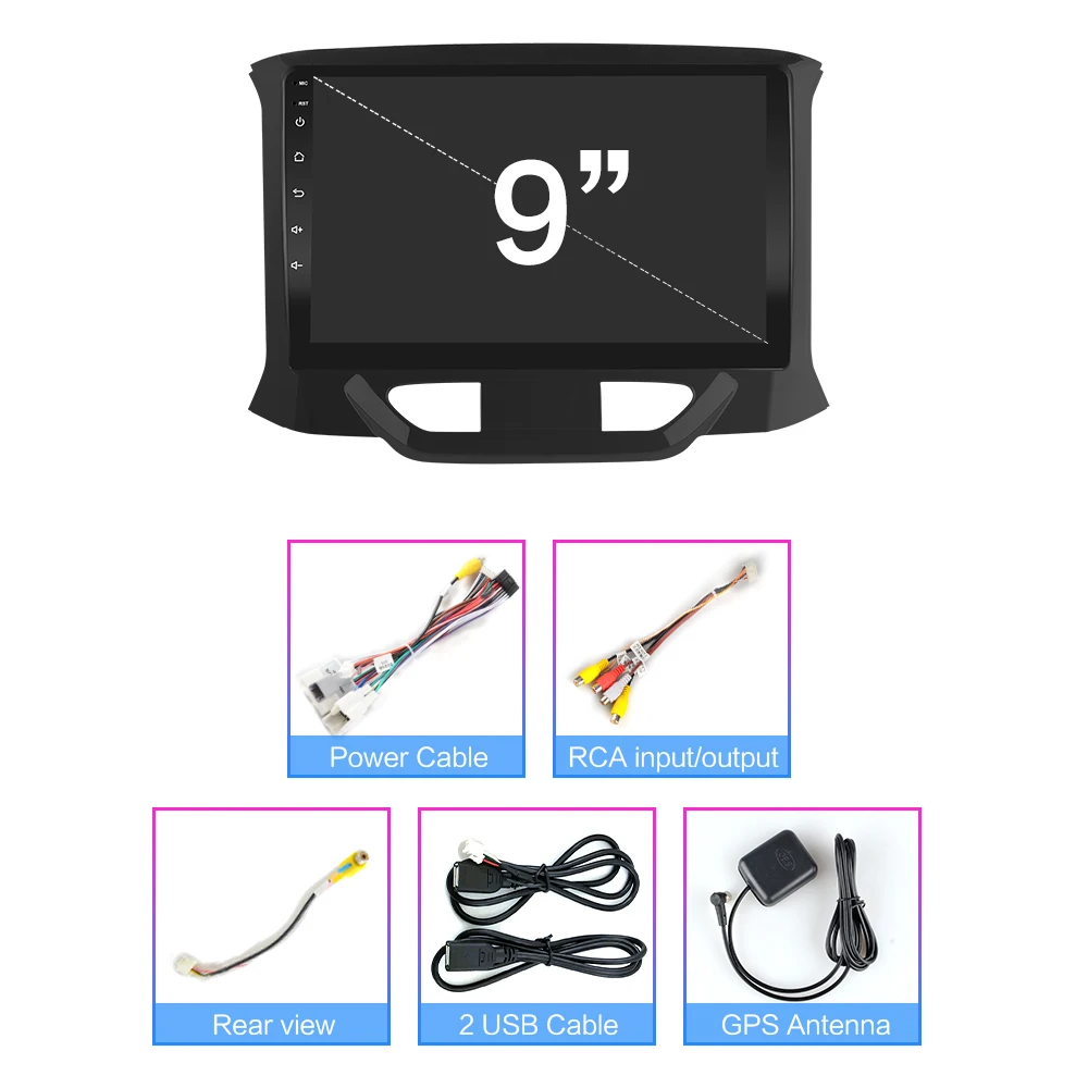 Автомобильный DVD-плеер 2 Гб ОЗУ Android 8 1 для LADA Xray 2015 2016 2017 2018 2019 мультимедийный видео