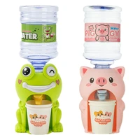mini simulation water dispenser beverage cute cartoon frog piggy play house dispenser toy pretend play furniture toys kids gift