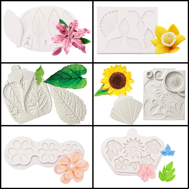 Meibum силиконовая форма для помадки торта сделай сам Цветочная паста украшения