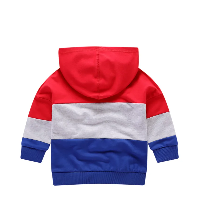 Хлопковая толстовка с длинным рукавом и круглым вырезом для мальчиков | Мать