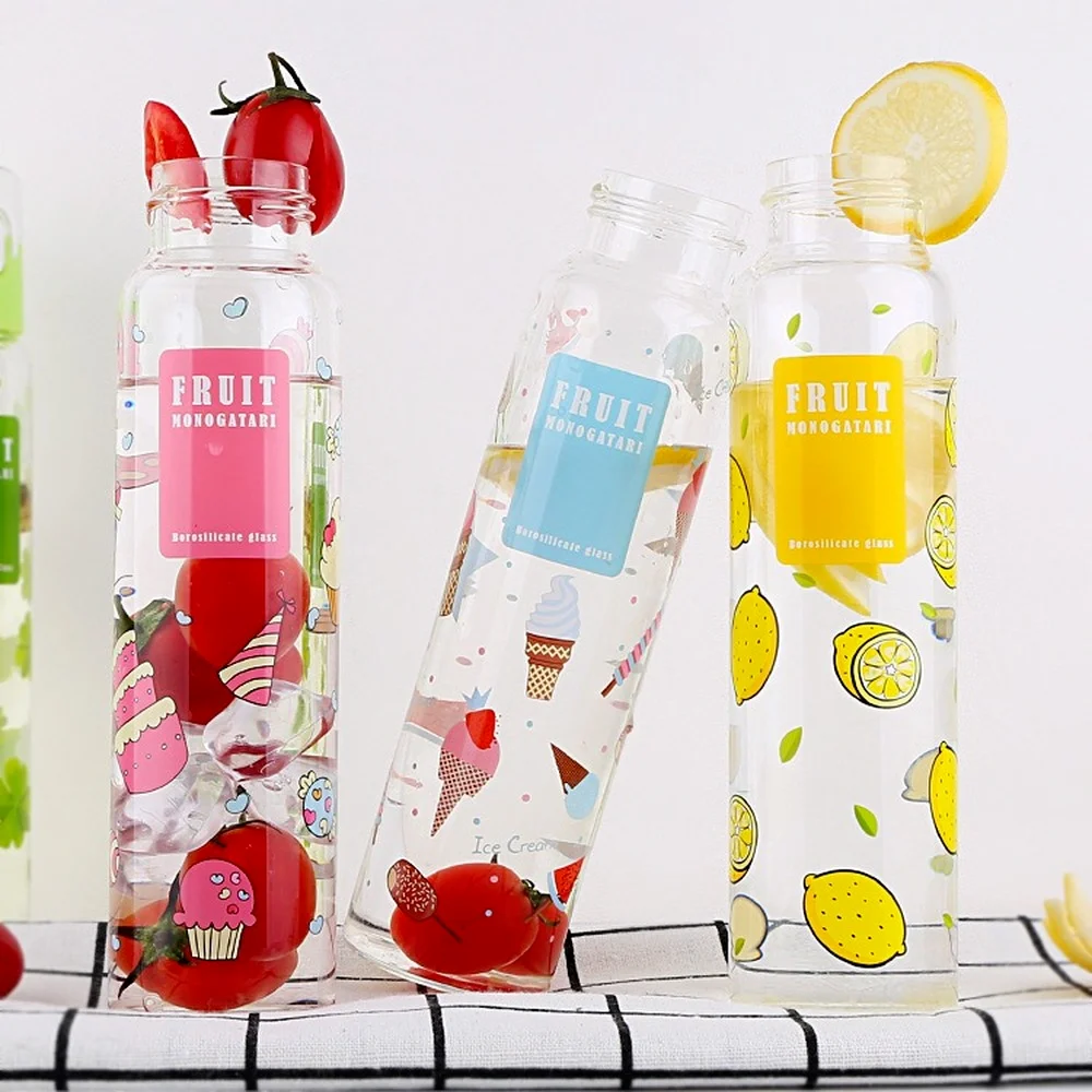 

Summer personality style glass cute simple creative fashion men and women straight hand cup