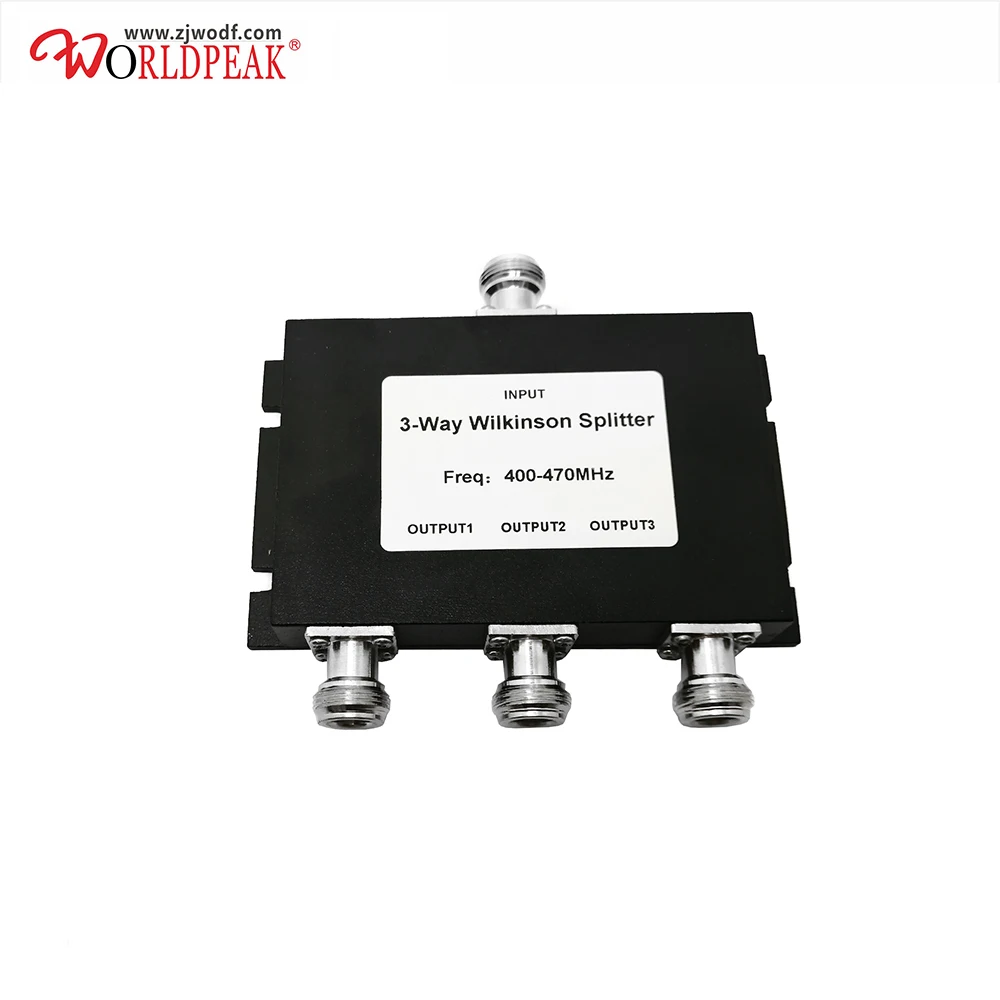 

Free Shipping 400-470mhz microstrip N female 3 way power divider