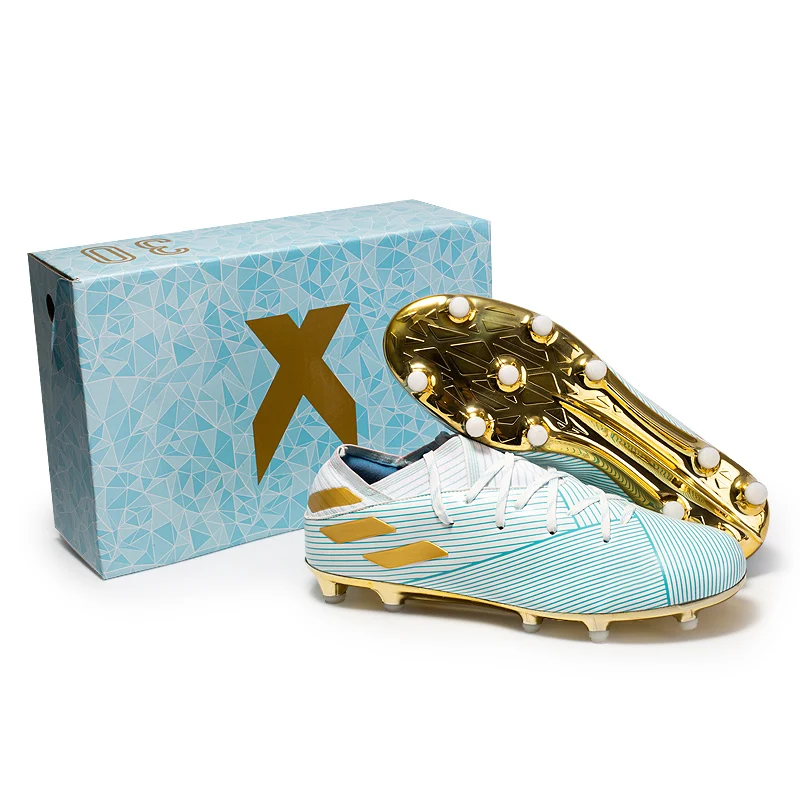 

H2-55 Soccer Shoes Men Football Cleats Soccer Boots Teenager Ankle High Tops Football Shoes Kids Indoor Soccer Training Sneaker