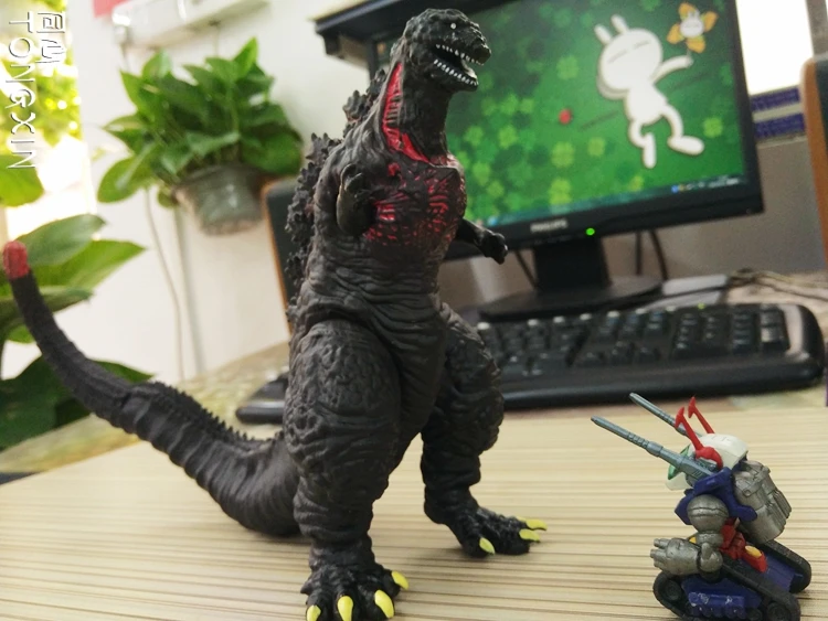 16-18 см Kaiju динозавр против короля родана мотры ПВХ фигурка Модель Коллекция игрушек Brinquedos подарки