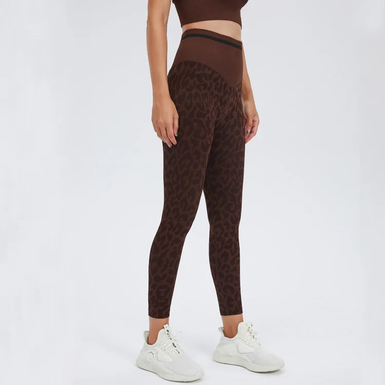 

Stretch Running Pants Gym Workout Leggings Seamless Push Up Hip Yoga Leggings Women High Waist Quick Drying Sports Tights