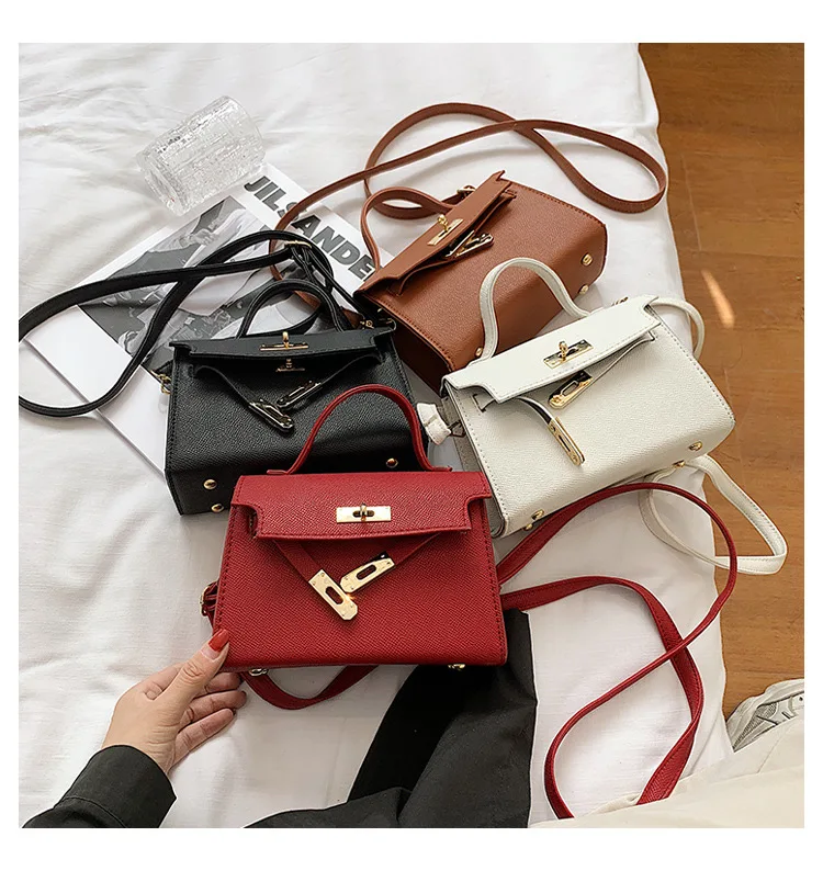 

Women's Single ShoulderPu Fashion SquareBagBigFashion Messenger