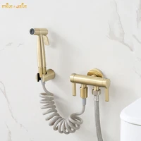 bathroom toilet water valve toilet water inlet gold brush valve bidet with shower frosted gold bidet valve with bidet shower kit