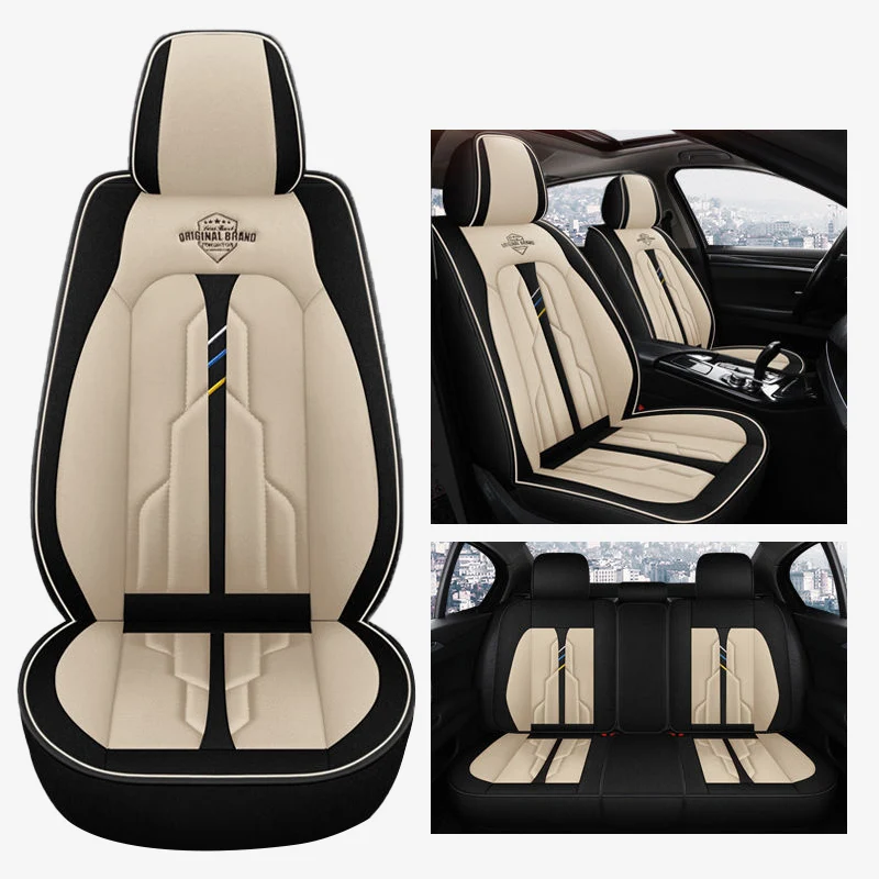 

High quality 5 seats Flax Car seat covers For lexus ct200h rx gs300 lx rc lc ux lm f is250 es ls nx gs gx accessories