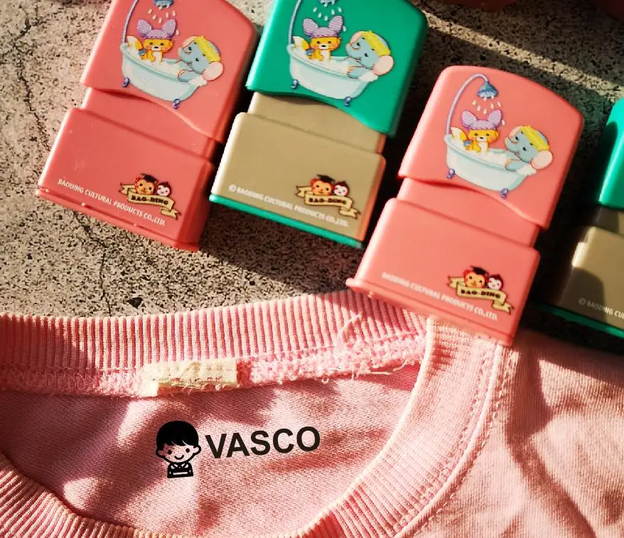 Изготовленные на заказ непромокаемые маркеры для детской одежды с рисунком из