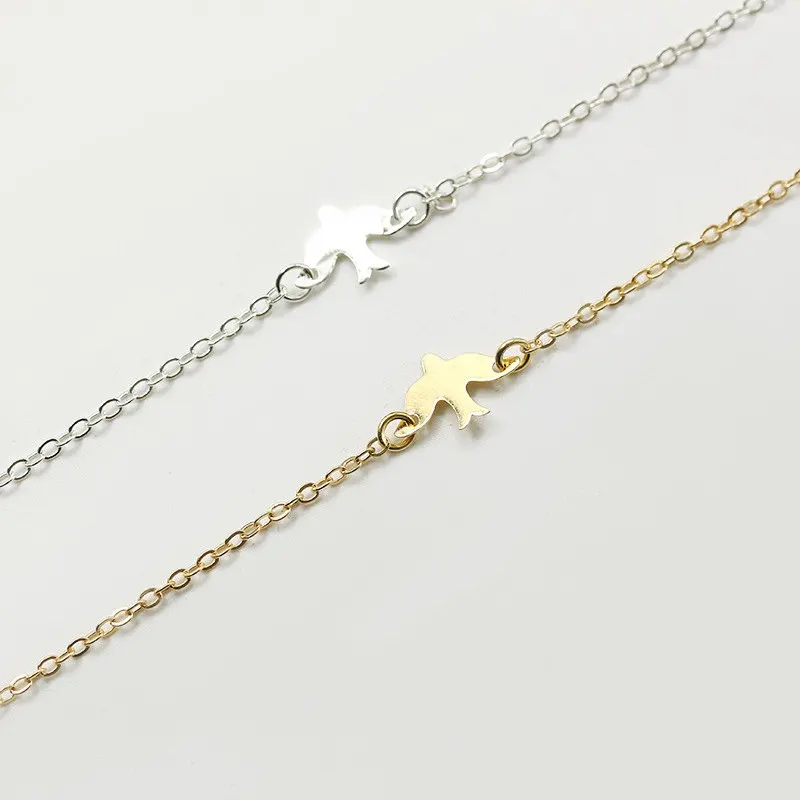 браслет Корейский модный стиль простые браслеты в форме голубя