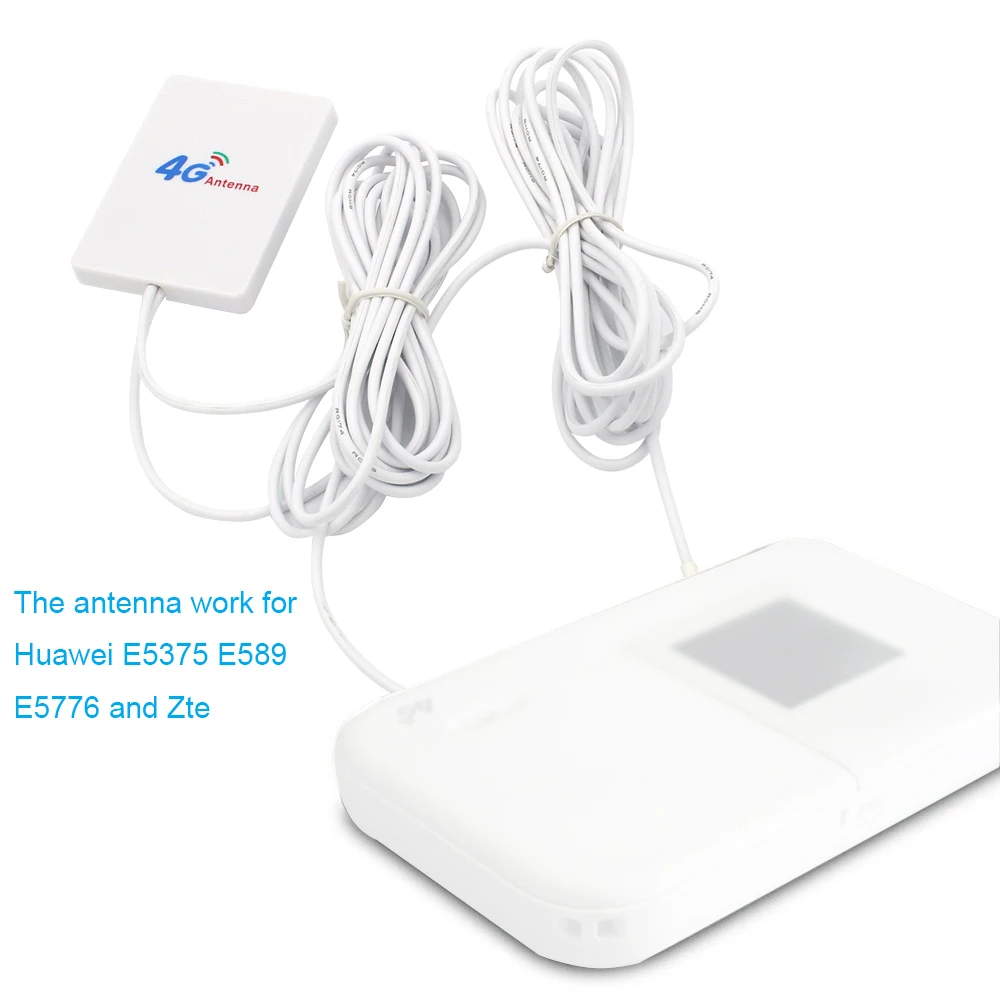3G 4G антенна маршрутизатора 2 4 GHz LTE Antena 28dBi панель antenne CRC9 SMA TS9 Разъем с 3M & 5M кабель