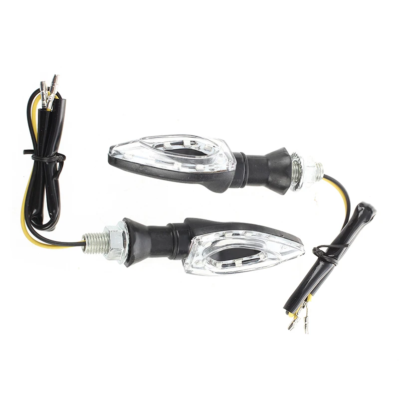 2x12 SMD светодиодный светильник s мигающий Янтарный 12V для мотоцикла | Автомобили и
