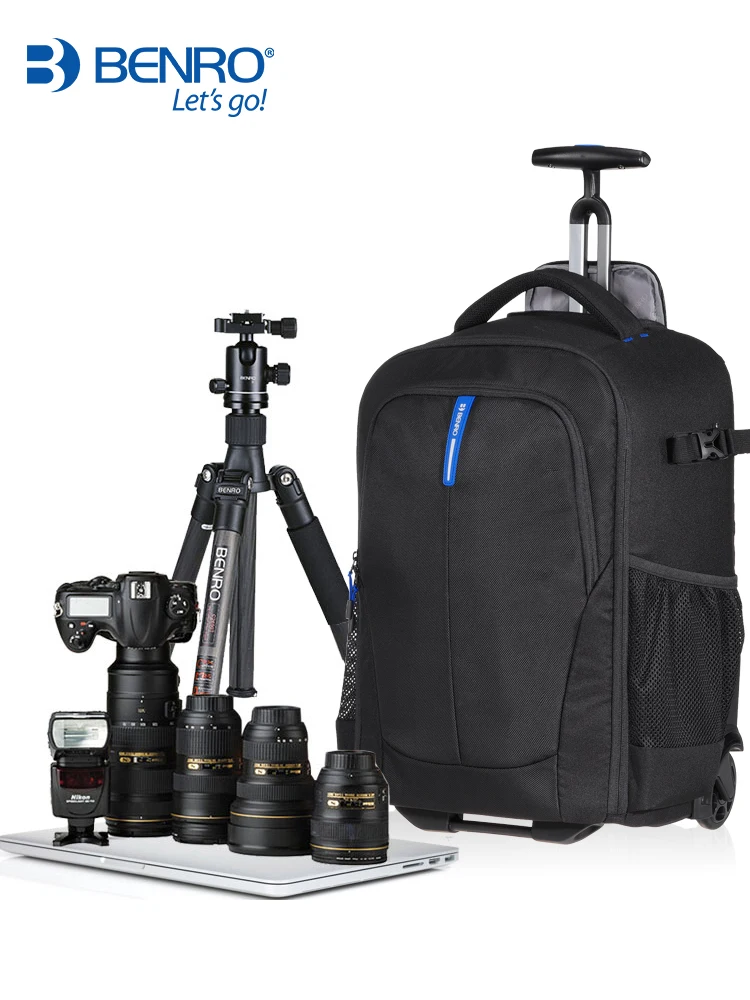 Рюкзак Benro Hiker 1000 для SLR-камеры вместительный уличный чехол на колесиках