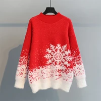 turtleneck women sweater winter warm female jumper thick christmas sweaters ribbed knitted pullover top pull hiver femme
