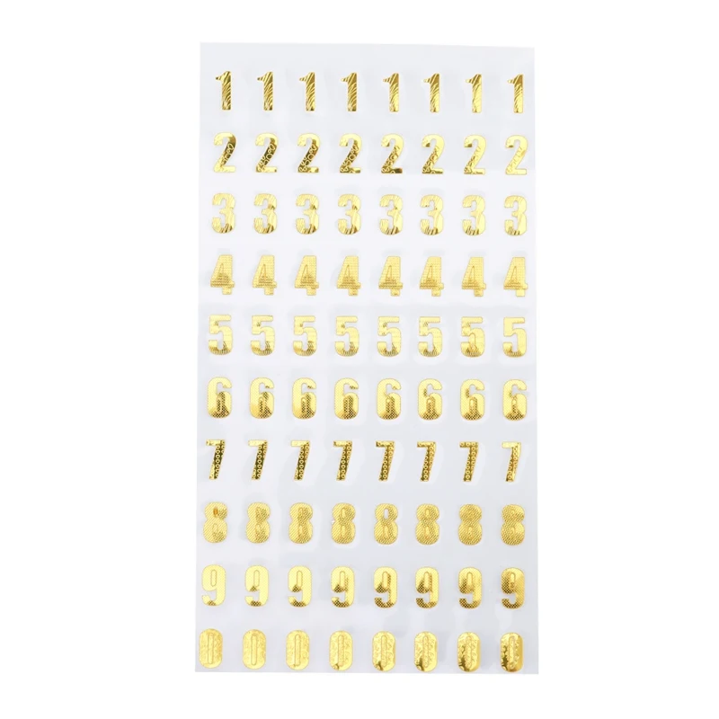 Цифровые буквенные цифры декоративные наклейки для скрапбукинга дневника