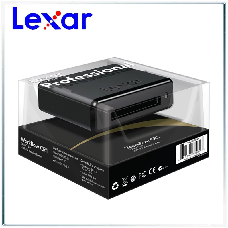 Считыватель карт памяти Lexar usb 3 0 2 lector de tarjeta cardreader Внутренний накопитель cr1 cfast для