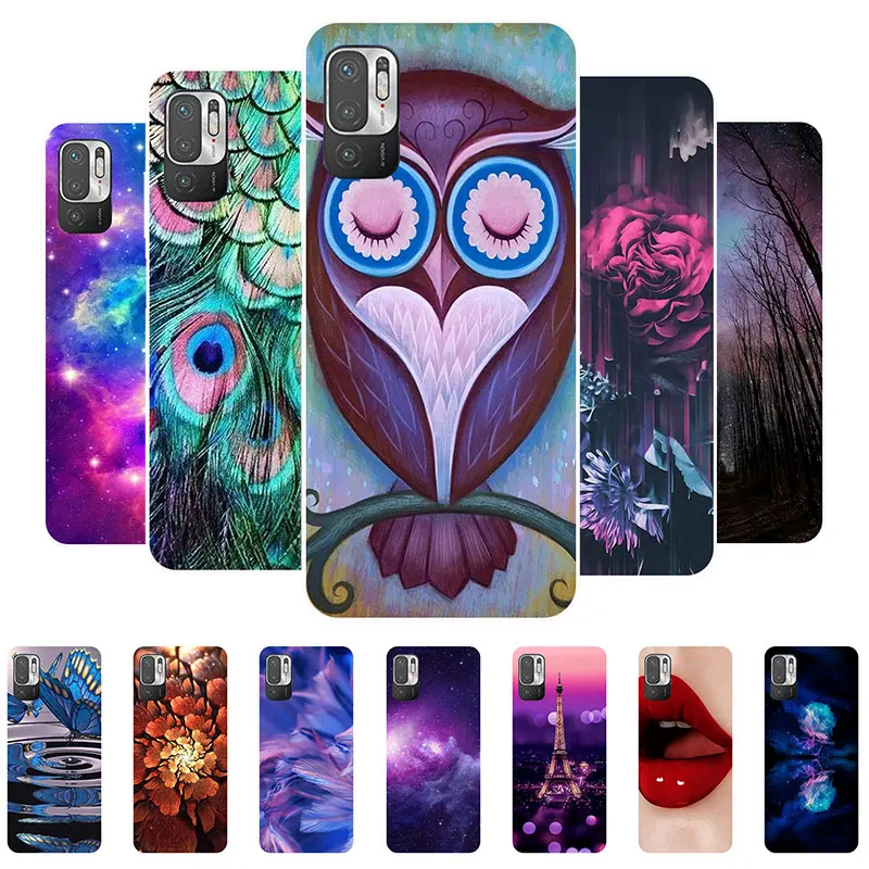 Для Poco M3 Pro Чехол телефона мягкий чехол накладка на заднюю панель из силикона для