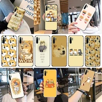 brushwood doge shiba phone case for huawei p40 p20 p30 mate 40 20 10 lite pro nova 5t p smart 2019