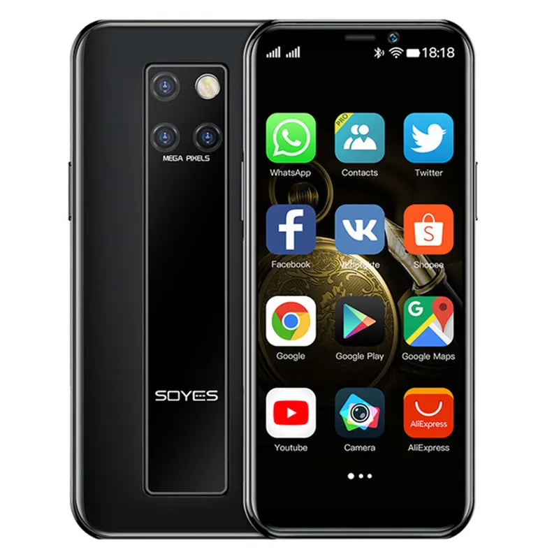 Ультра тонкий мини смартфон SOYES S10 H Оперативная память 3 Гб оперативной памяти