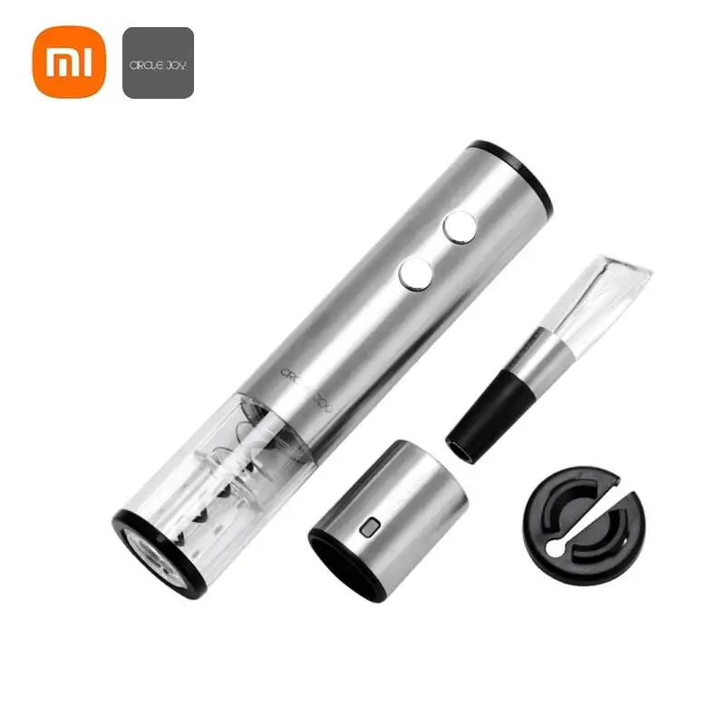 

Оригинальный Электрический штопор Xiaomi Circle Joy, умный штопор из нержавеющей стали, винный графин для рождественской семейной вечеринки