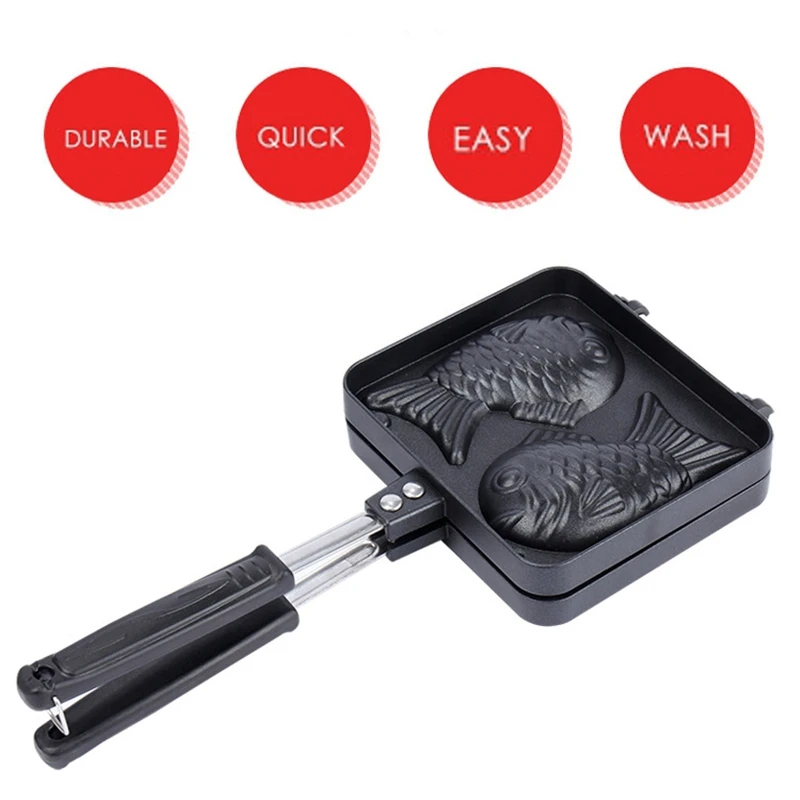 Японская форма для торта в форме рыбы формы выпечки рыбные конусы тайяки гриль