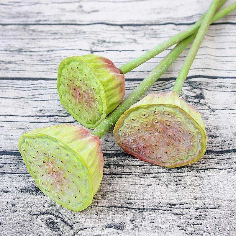 

Большой цветок лотоса на ощупь, длинные ветки, искусственные растения из мягкого пластика для украшения дома и сада, искусственные растения