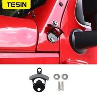 tesin car mirror side a column bottle opener accessories for jeep wrangler jk 207 2017 exterior parts car styling