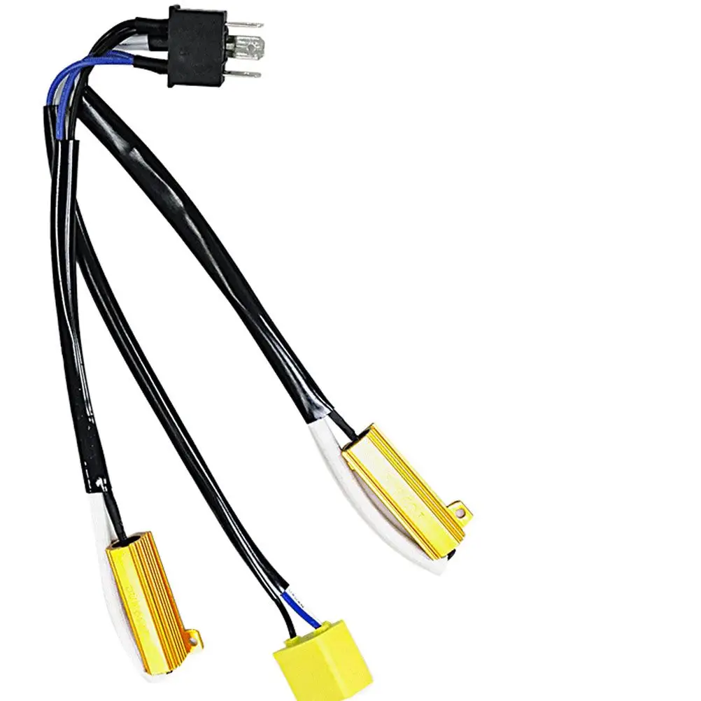 H4 Ecoder LED Headlights Decoder Resistor Free Error Load Warning Signal Canceller | Автомобили и мотоциклы