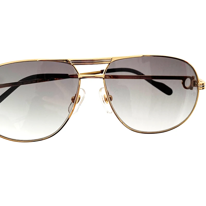 Металлические солнцезащитные очки, мужские дизайнерские брендовые солнцезащитные очки Carter, роскошные оптические оправы для очков, крутые ...