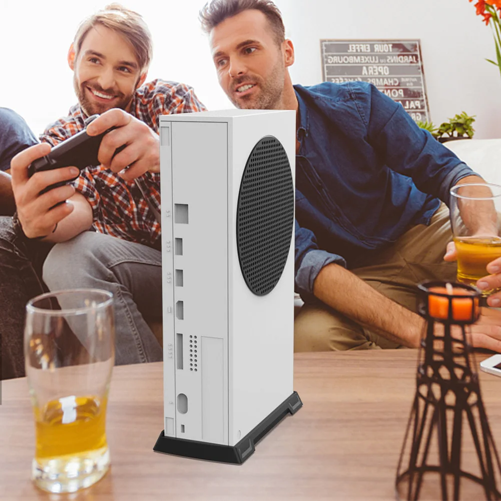 Вертикальная подставка для Xbox S Series со встроенными вентиляционными отверстиями