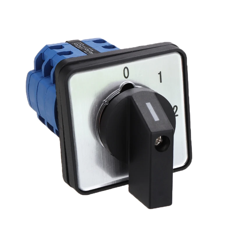 

LW28-20 LW26 Series Electric 4 Positions 12 Terminals Rotary Cam Changeover Switch With Screws Useful Tool 660V 20A