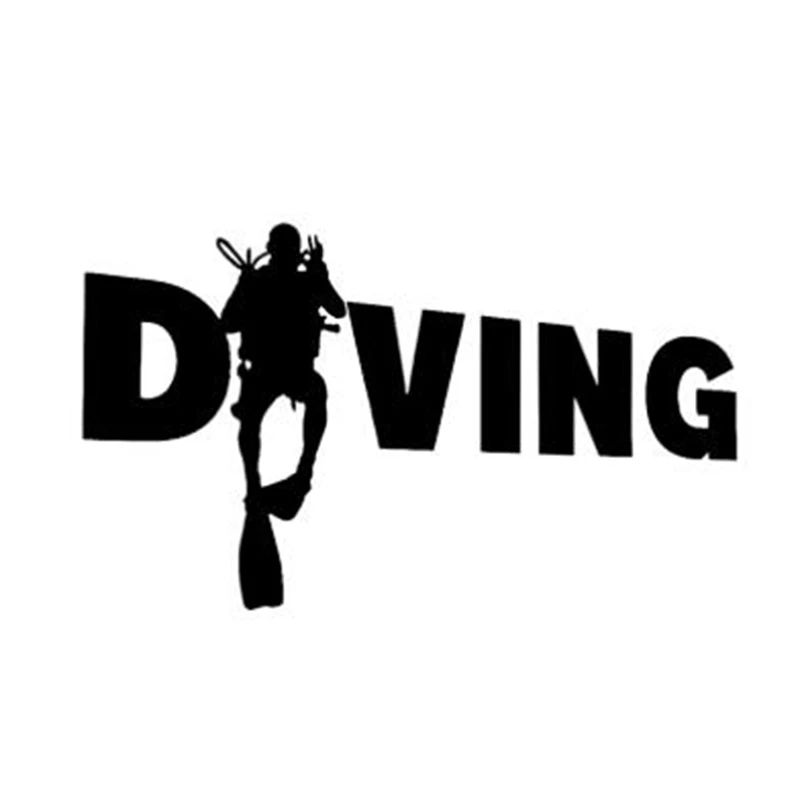 Черная/серебряная интересная подводная уникальная силуэтная Автомобильная